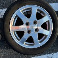 155/65R14 ダイハツ　ムーヴ　タイヤホイールセット
