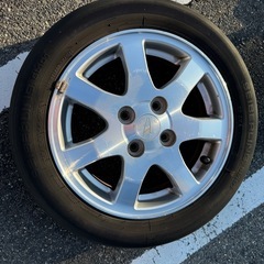 155/65R14 ダイハツ　ムーヴ　タイヤホイールセットの画像