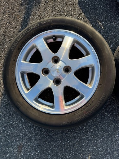 155/65R14 ダイハツ　ムーヴ　タイヤホイールセット