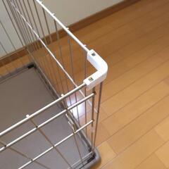 ペット犬ゲージオリ小屋の画像