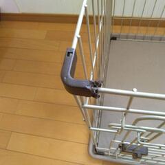 ペット犬ゲージオリ小屋の画像