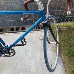 クロモリロードバイクcalamita dueの画像
