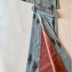 ★美品★着物　紬　大人っぽい　小粋　おしゃれ着　普段着　カジュアルの画像