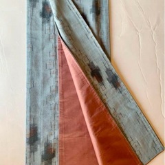 ★美品★着物　紬　大人っぽい　小粋　おしゃれ着　普段着　カジュアルの画像