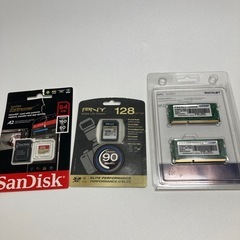 PCメモリとSDカードセット