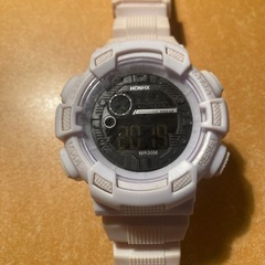 HONHXスポーツデジタルウォッチ　ホワイト