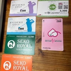 ゴルフ プリペイドカード　愛知県名古屋市北区付近