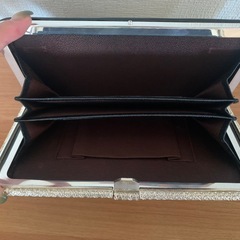 新品未使用★希少★あざらし毛皮 クラッチバッグ グラデーション　和装　パーティーの画像