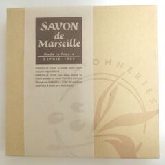 サボンドマルセイユ 無香料石鹸 4個入りの画像