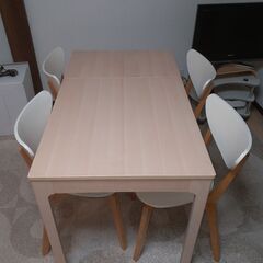 IKEA EKEDALEN エーケダーレン ダイニングテーブル椅...