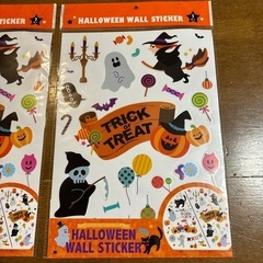 ハロウィン　ウォールステッカーの画像