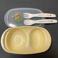 combi プーさん ベビー食器 プレートディズニーの画像