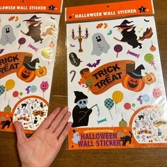 ハロウィン　ウォールステッカーの画像