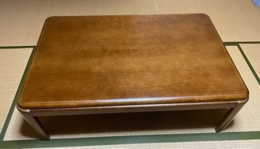 決まりした【中古】家具調コタツ⭐︎布団付き