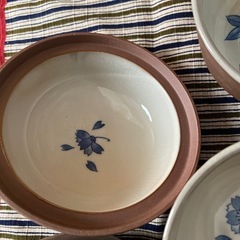 撫松庵　鈴型　蒸茶碗揃　5個セット　蓋付きの画像