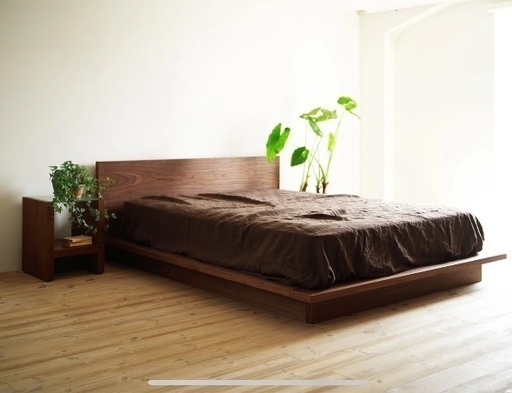 HIROMATSU 広松木工　VEROIDEA　ベロディア　セミダブルベッド　オーク
