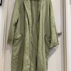 ZARA｜グリーンコート