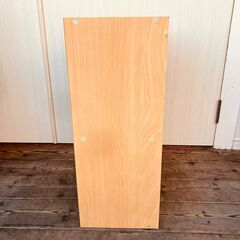 カラーボックス（２段・ナチュラル）①の画像