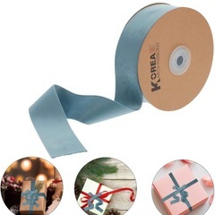 ★新品未使用★ KOREA ARTS RIBBONS 黒 リボンの画像