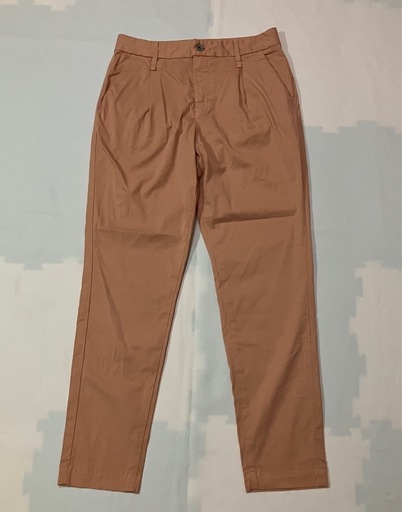 ヤヌーク　デニットカラーパンツ　XS