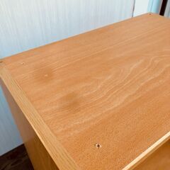 カラーボックス（2段・ナチュラル）③の画像