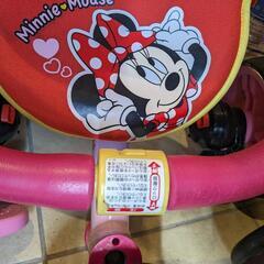 値下げ！ミニー三輪車　確認の画像