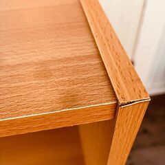 カラーボックス（３段）ナチュラル・H88の画像