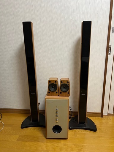 ウーファーとスピーカーセット\n