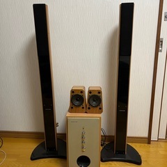 ウーファーとスピーカーセット
