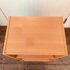 カラーボックス（３段）ナチュラル・H83の画像