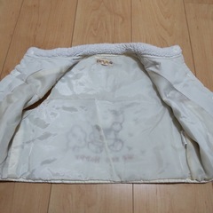 西松屋 95 中綿ベスト フード 防寒 ベビー 女の子 男の子 男女共用の画像