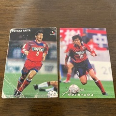 プロ野球カード　Jリーグカードの画像