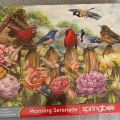 Springbok 36ピース ジグソーパズル モーニングセレナーデ - アメリカ製 500の画像