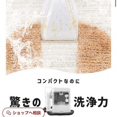 使用頻度少なめ　アイリスオーヤマ リンサークリーナ カーペット汚れ　大掃除の画像