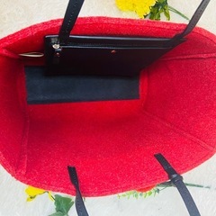 貴重●Kate Spade●ケイトスペード●トートバッグ●アップル●A4サイズ●ショルダーバッグ●肩がけ●レディース●赤色●リンゴの画像