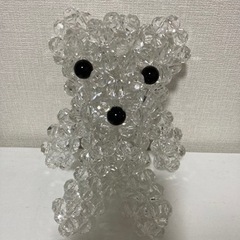 ⭕️クリスタルビーズのくまちゃん