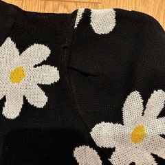 半袖お花ニットの画像