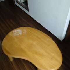 木目ローテーブル