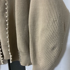 カーディガン パール　の画像