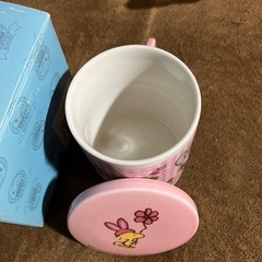 新品未使用品❗️蓋付きマグカップ　イースタービーグル　
SNOOPY ピンクの画像