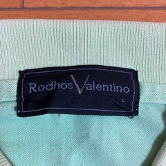【ユーズド】 Rodhos Valentino 長袖ポロシャツの画像
