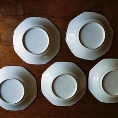 チャーハン皿　5枚セット　八角皿　炒飯の画像