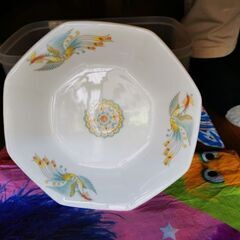 チャーハン皿　5枚セット　八角皿　炒飯の画像