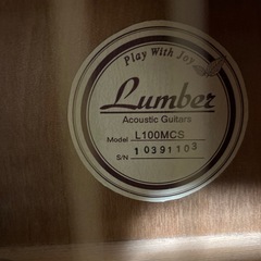 Lumber ミニアコースティックギターの画像