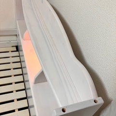 ライト付きシングルベット(二段ベット下部)の画像