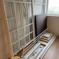 ロフトベッドホワイトの画像