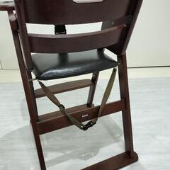 ＫATOJI ベビーチェア　ハイチェア　木製　折りたたみの画像