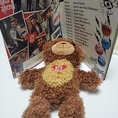 オフィシャル 1D プロデュース ONE DIRECTION BEAR&BOOK

の画像