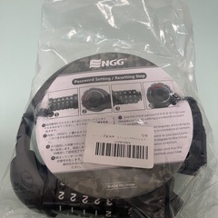 自転車　ダイヤル式鍵　新品の画像