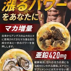 【新品・未使用】厳選マカ（30日分）の画像
